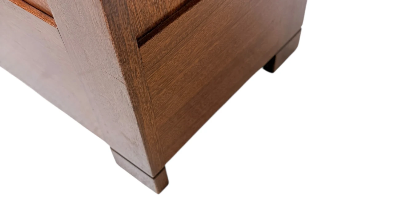 Art Deco Modernist Nightstands by J.A. Muntendam for L.O.V. Oosterbeek, 1920s